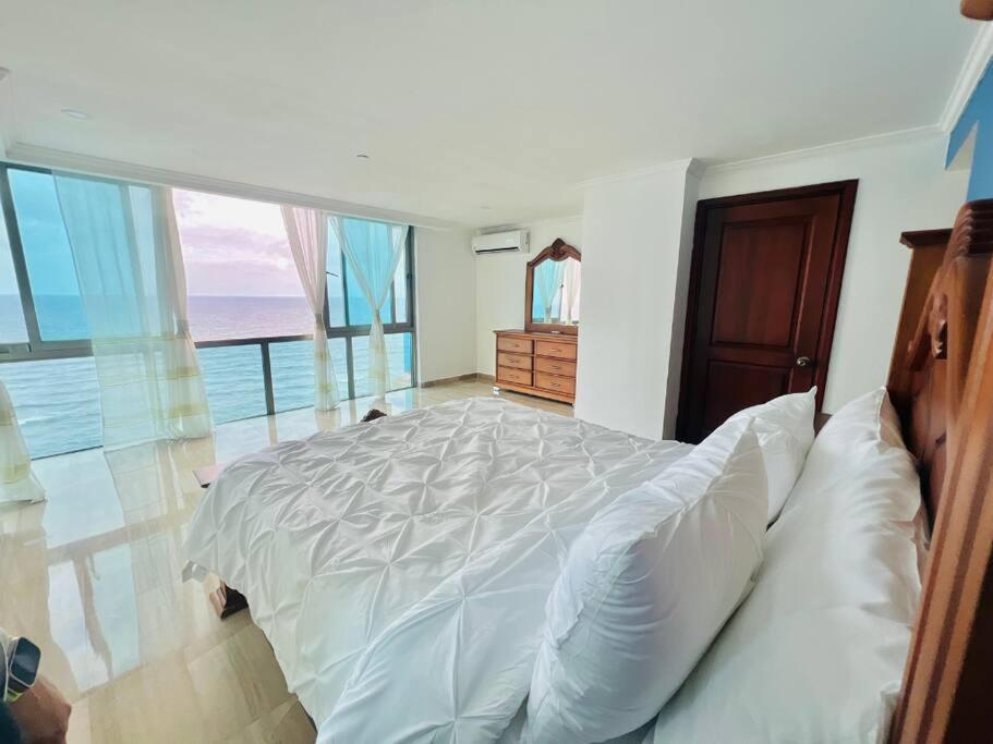 Beach Front Penthouse In Exclusive Tower سانتو دومينجو المظهر الخارجي الصورة