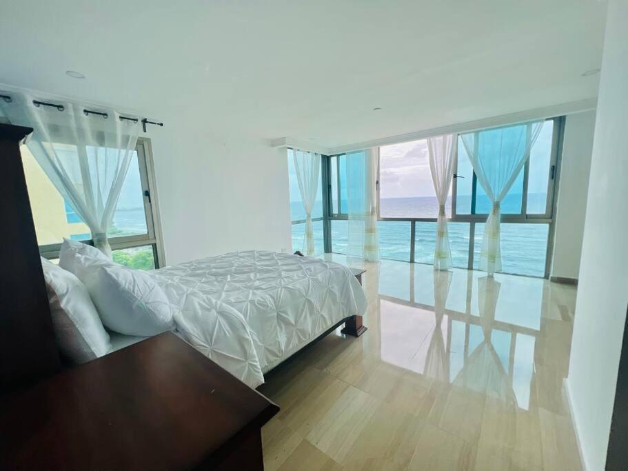 Beach Front Penthouse In Exclusive Tower سانتو دومينجو المظهر الخارجي الصورة