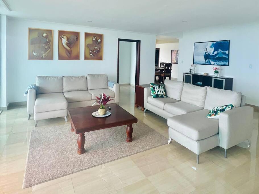 Beach Front Penthouse In Exclusive Tower سانتو دومينجو المظهر الخارجي الصورة